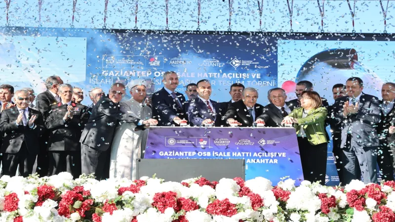 Gaziantep sanayisine can suyu