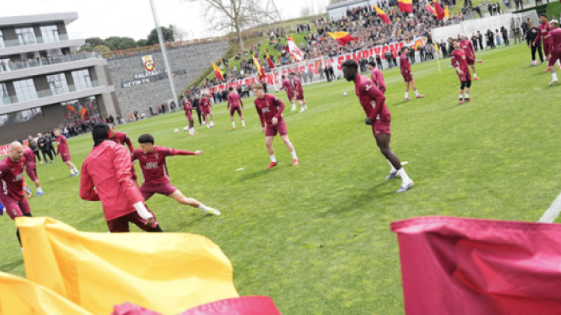 Galatasaray'dan taraftarına açık antrenman