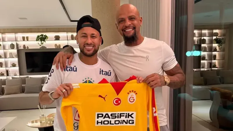 Melo'dan Neymar'a Galatasaray forması!
