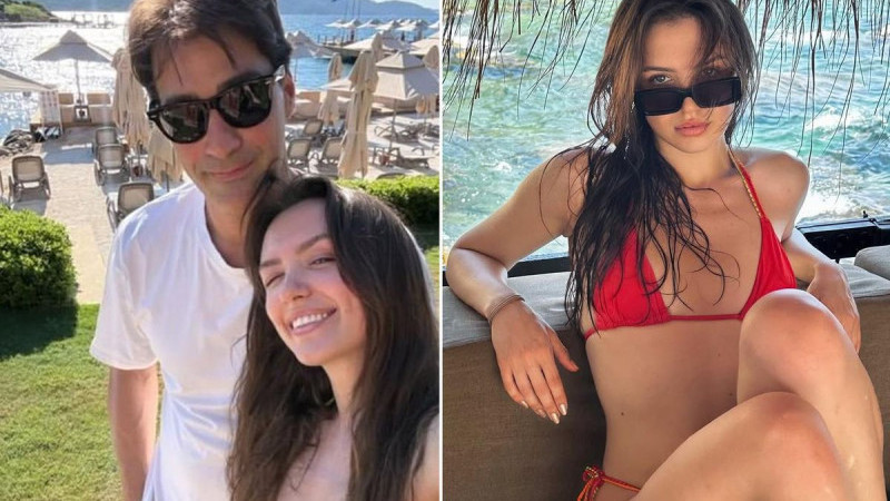 Sarp Levendoğlu 16 yaş küçük sevgilisi Felicia Sağnak ile aşka geldi