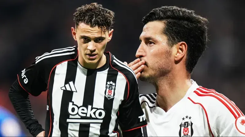 Beşiktaş'ta iki oyuncu ile yollar ayrıldı! Kristjan Asllani ve Salih Uçan....